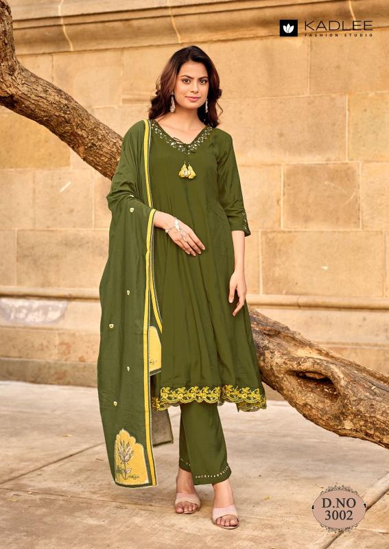 Kadlee sairaa 3pcs wholesale ladies kurtis in surat